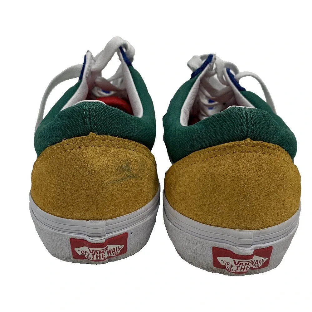 Vans Old Skool Low Top Yacht Club Color Block Shoes Mens Size 7 Womens Size 8.5